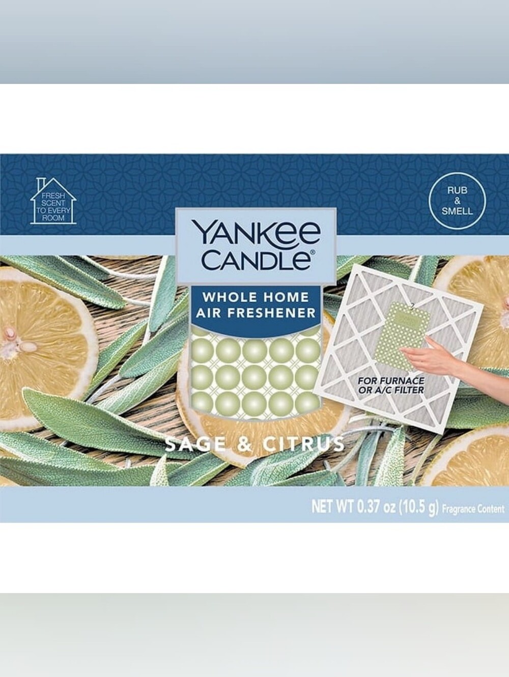 Yankee Candle Whole Home Air Freshener, Sage & Citrus